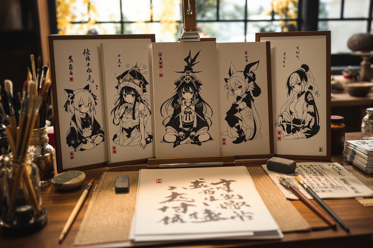 《剑心问道》× 知名国风画师联名企划公开 《剑心问道》× 知名国风画师联名企划公开 - 布丁动漫